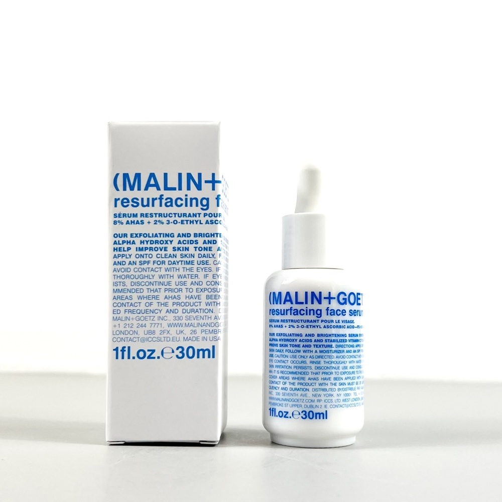 NEW Malin+ Goetz Resurfacing Face Serum